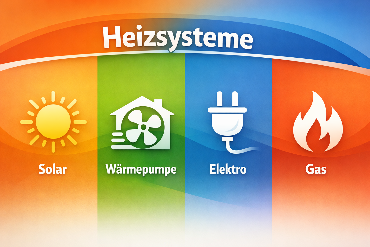 Infografik zu Poolheizungen mit Wärmepumpe, Solar, Elektro und Gas